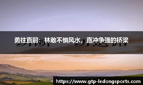 勇往直前：林敢不惧风水，直冲争强的桥梁